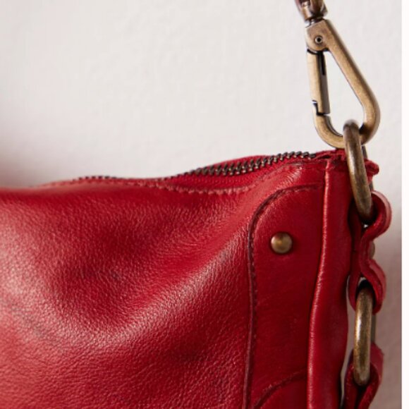 Free People Lilli Leather Shoulder Bag - NWOT - Picture 5 of 6